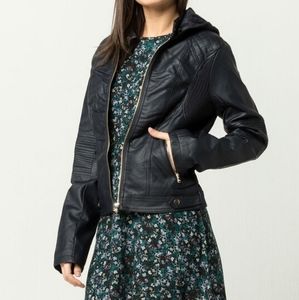 Ci sono leather jacket including fur